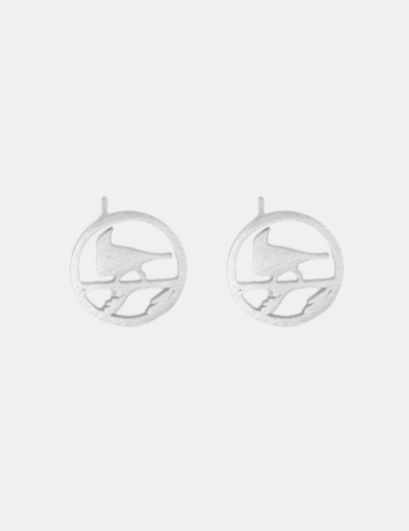 Silver Tui Earrings