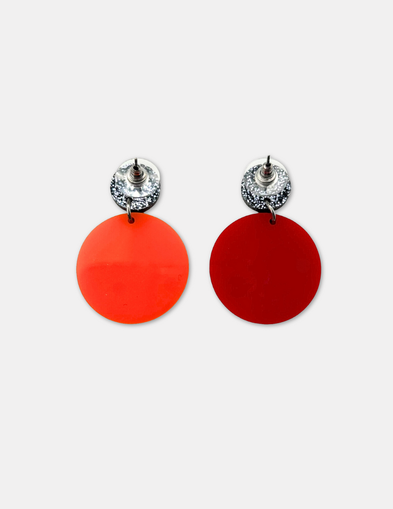 Venus and Mars Asymmetrical Earrings