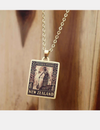 Wahine Tunu Kai Vintage Stamp Necklace
