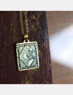 Wahine Vintage Stamp Necklace