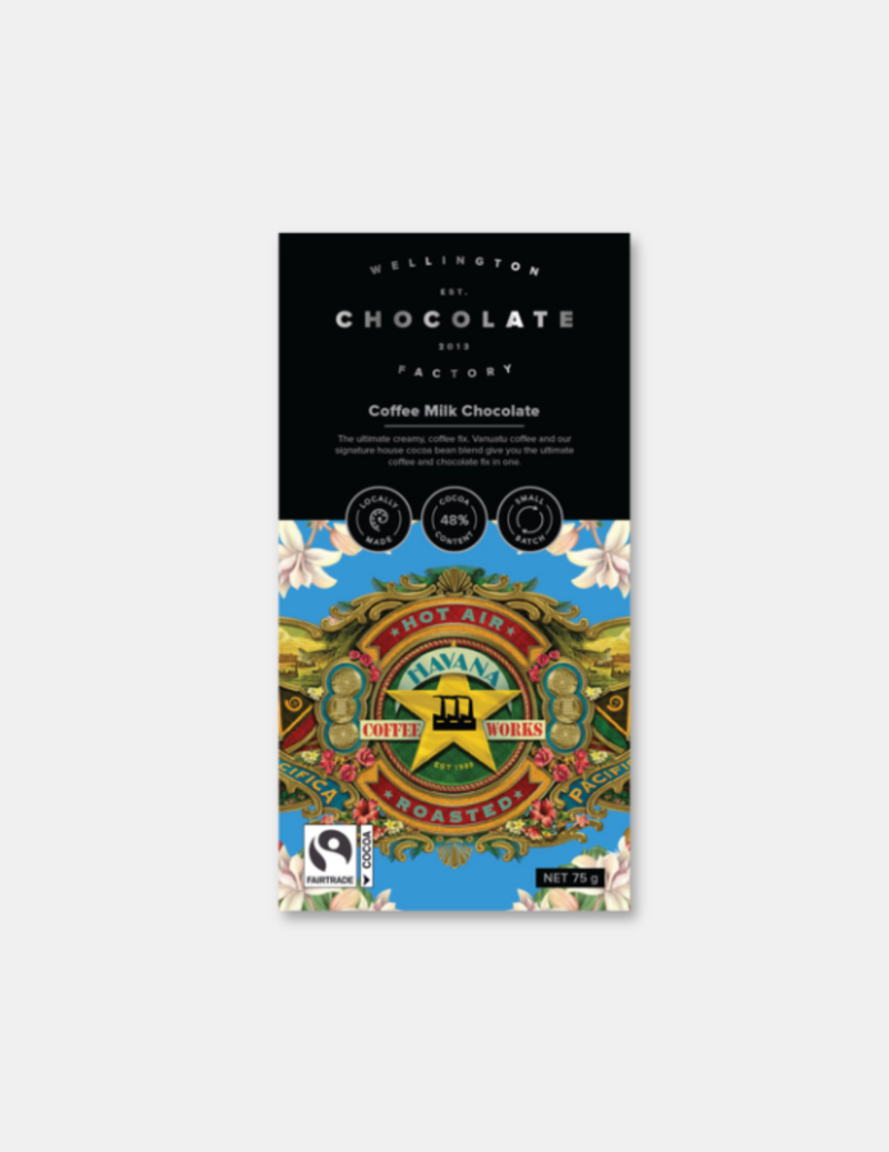 Wellington Chocolate Factory Coffee Milk Chocolate