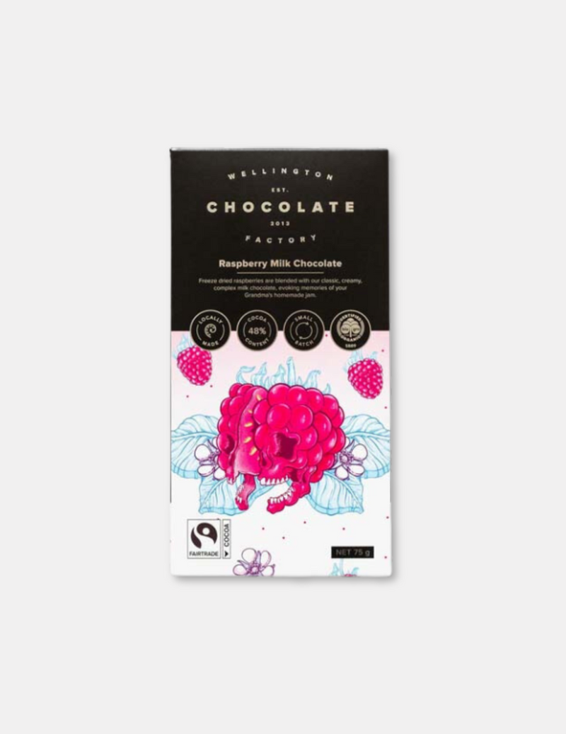 Wellington Chocolate Factory Raspberry Milk Chocolate