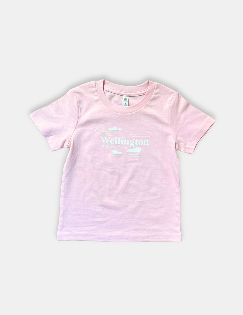 Wellington Cloud T-Shirt YOUTH - Pink