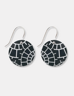 Wellington Museum Monochrome Circle Drop Earrings