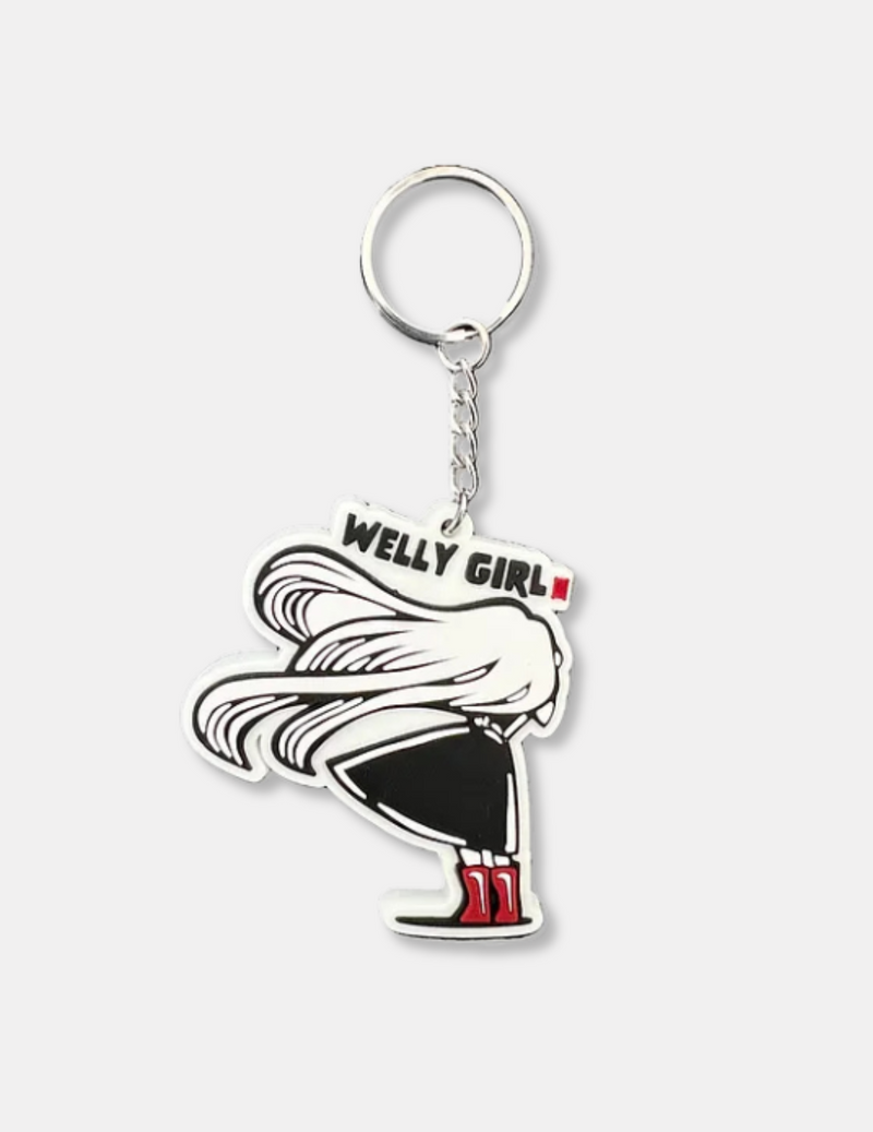 Welly Girl Red Boots Key Ring