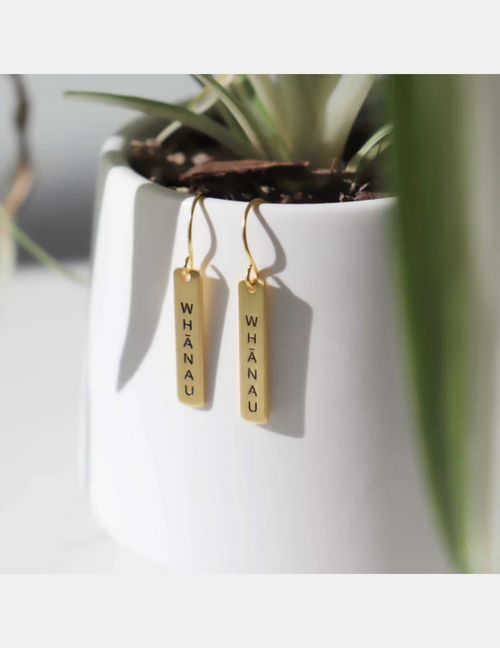 Whanau Gold Earrings