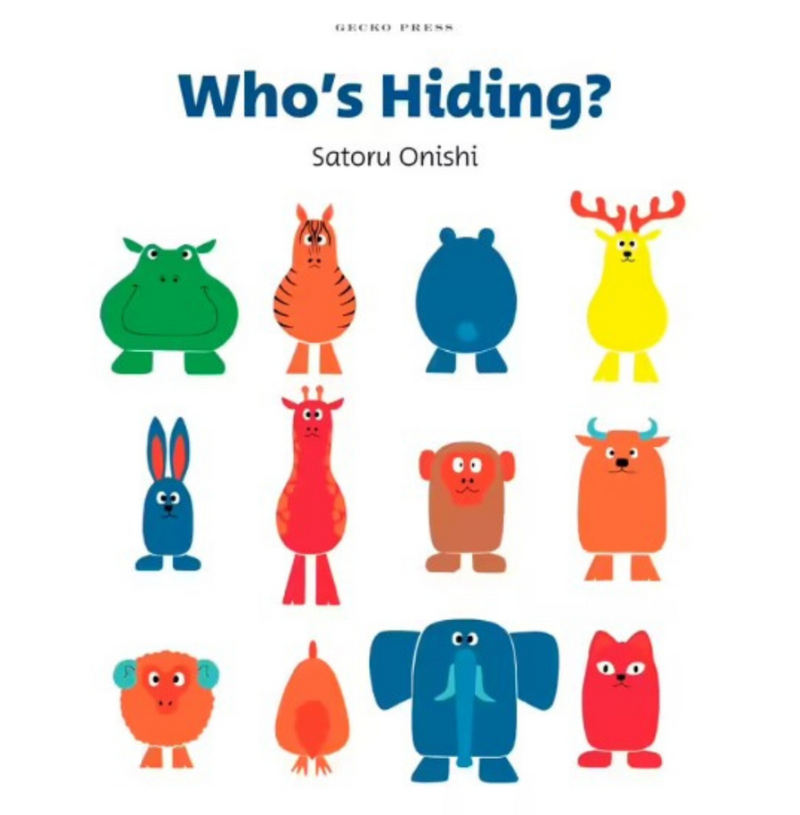 Who's Hiding? - Board Book