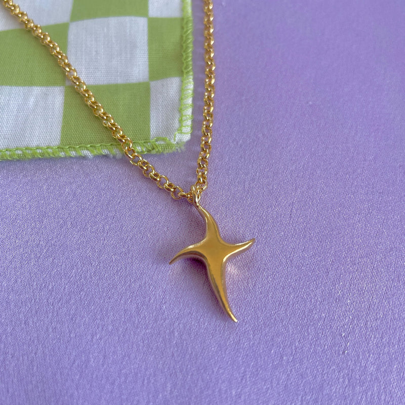 Wishing Star Necklace - Gold