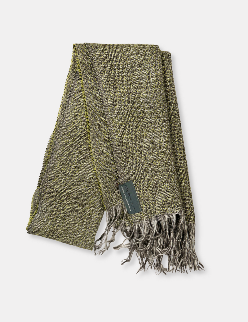 Wool Scarf - Middle Earth Green