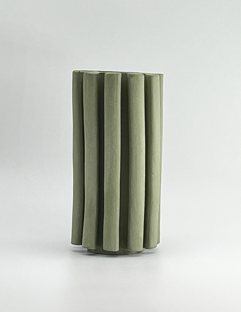 Wellington Museum 25th Birthday Vase - Green