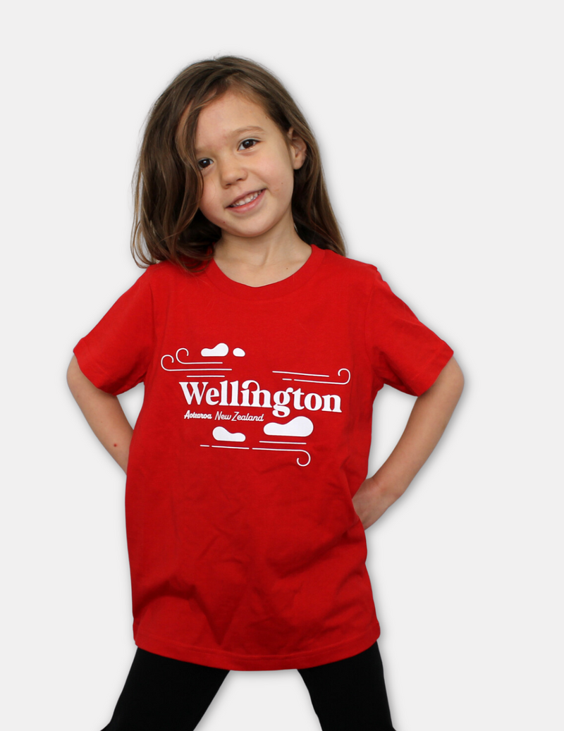 Wellington Cloud T-Shirt YOUTH - Red