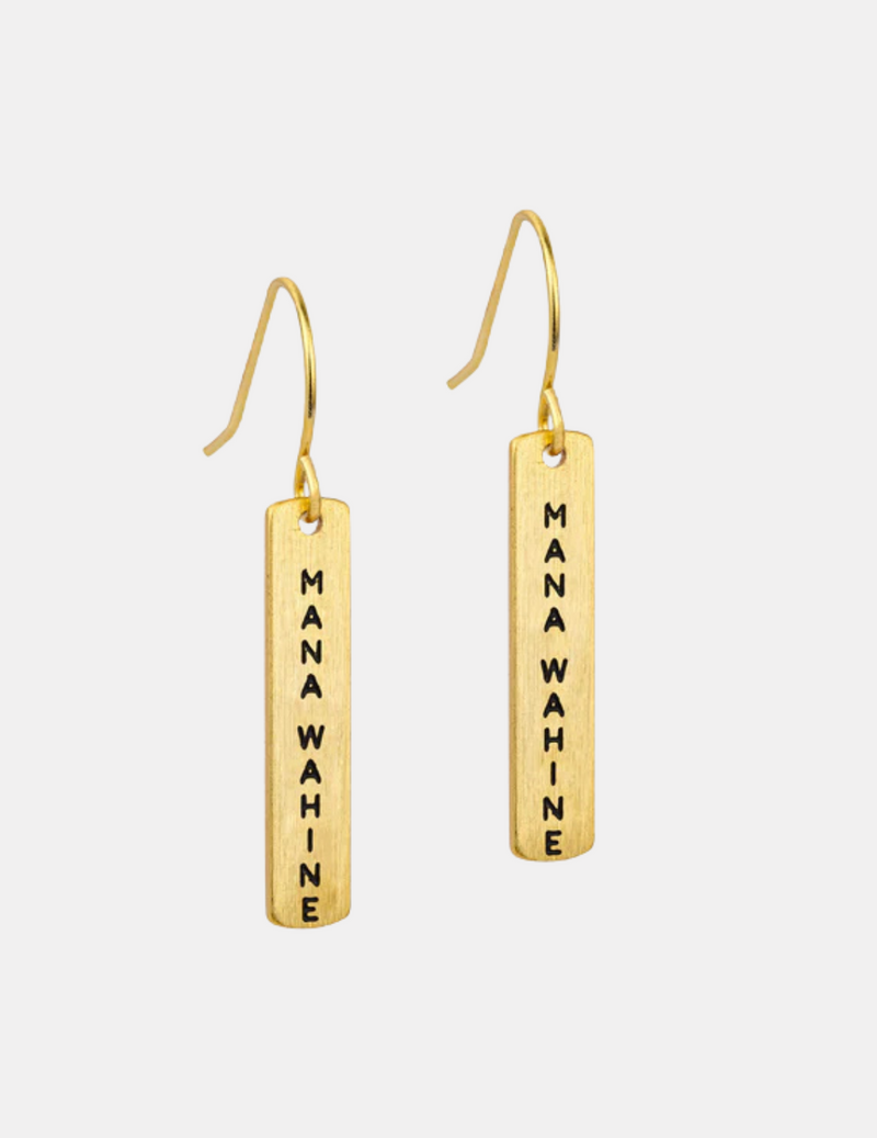 Mana Wahine Gold Earrings