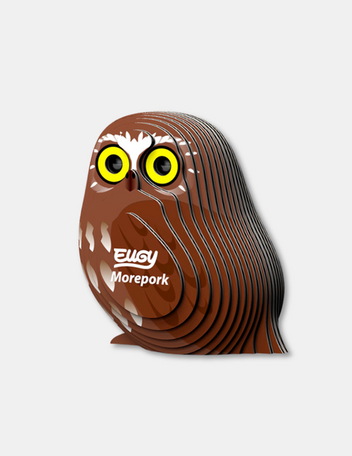 Morepork 3D Cardboard Model Kit