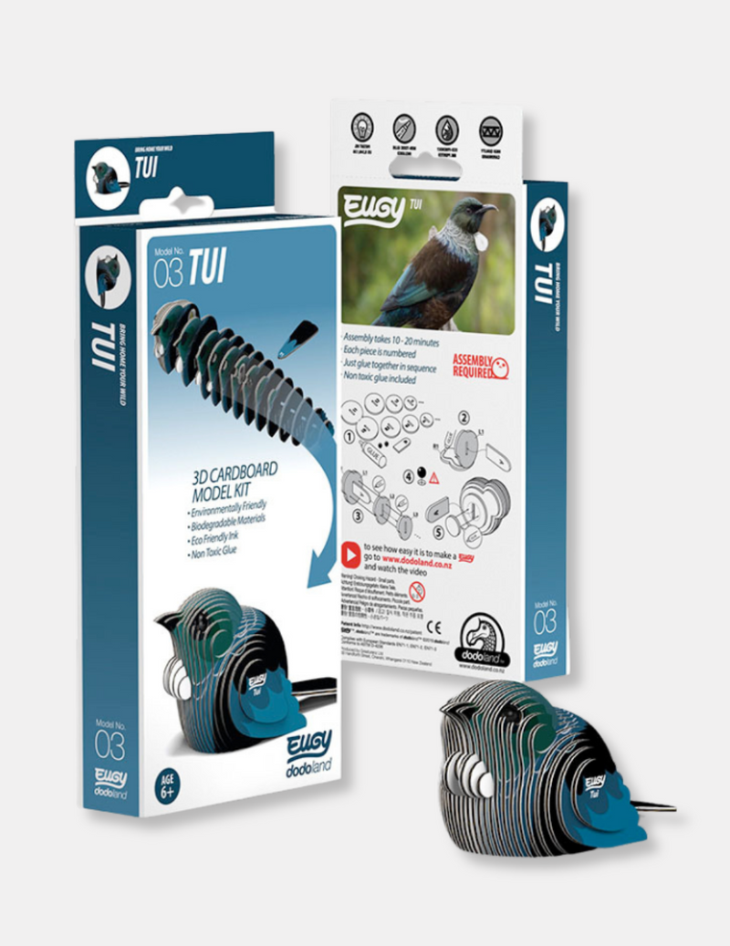 Tui 3D Cardboard Model Kit