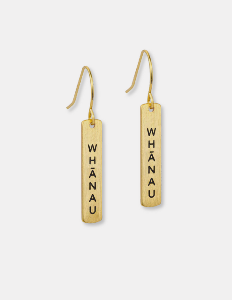 Whanau Gold Earrings