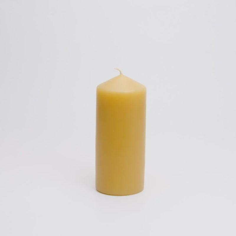 Beeswax Pillar Candle 15cm
