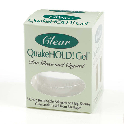 QuakeHOLD Gel: For Glass and Crystal