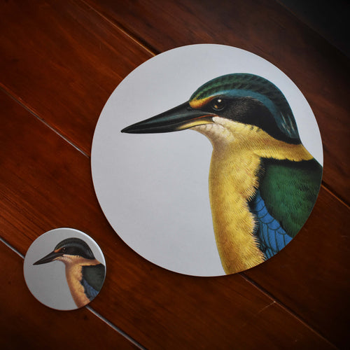 Blue Kingfisher Placemat