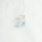 Aquamarine Gemstone Drop Earrings
