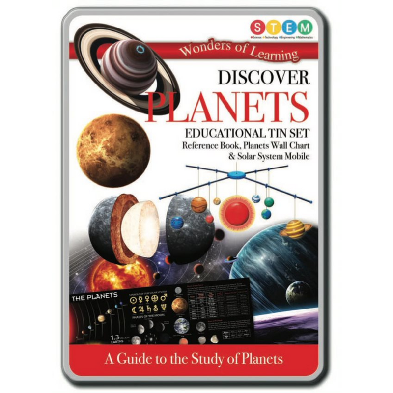 Discover Planets Educational Tin Set