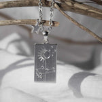 Matariki Goddess Necklace - Silver