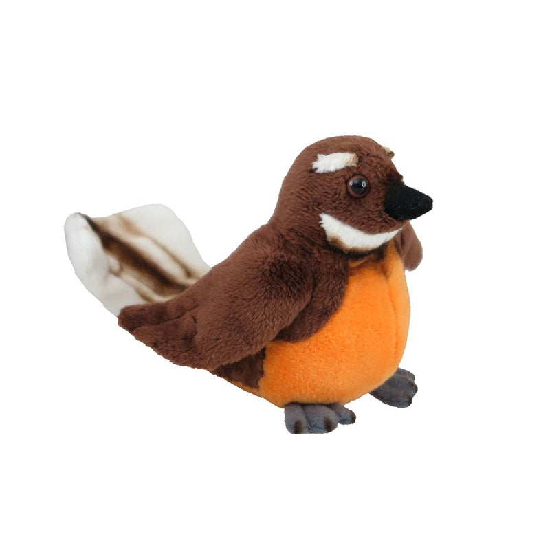 Mini Fantail Soft Toy and Finger Puppet