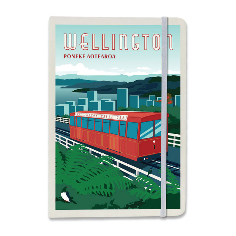 Wellington Travel Poster Notebook