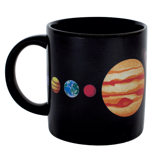 Planets Heat Changing Mug