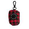 Dog Poop Pouch - Red Check